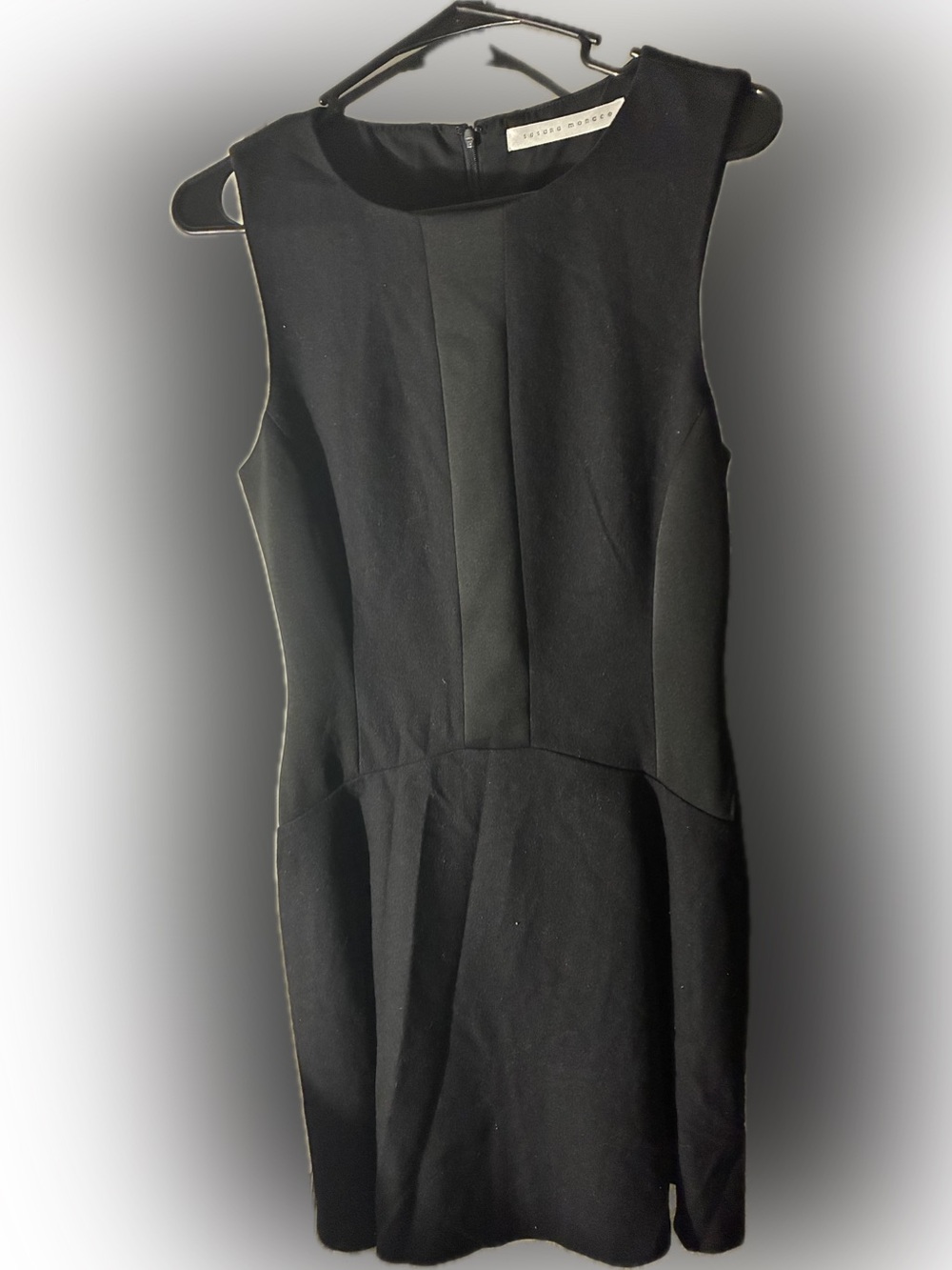 Susana Monaco Black Sleevless Sheath Dress